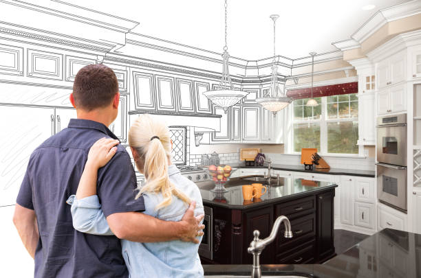 Professional Kitchen Flooring technician working in Nokesville, VA